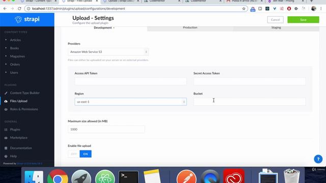 8. [PRE strapi.beta.20] Installing a File Upload Provider смотреть онлайн