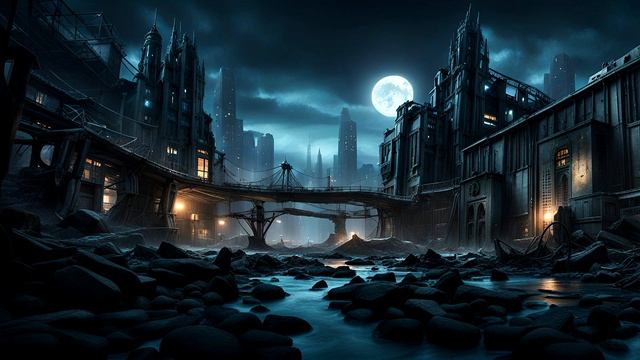 Collapse - Post Apocalyptic City Ambient Music | Dark Dystopian Ambience смотреть онлайн