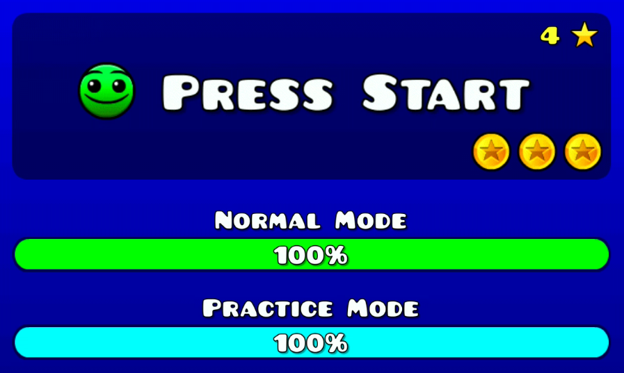 1 Уровень (Press Start) - Geometry Dash Subzero смотреть онлайн