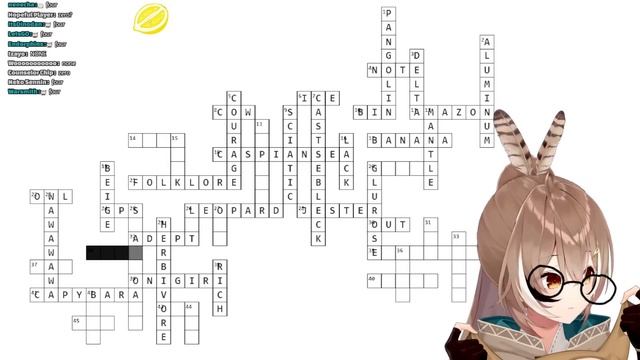 【MUMEI'S GAME NIGHT】Crosswords n Trivia ! ~ смотреть онлайн