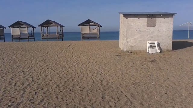 Россия .КРЫМ.ПРИБРЕЖНОЕ ЕВПАТОРИЯ. 14.05.2019 . Море встречает, пляж массив Морской смотреть онлайн