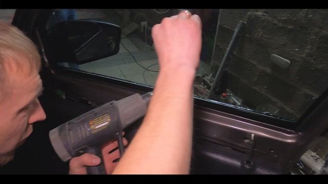 Тонировка передних стёкол. Установка подлокотника. Lada Granta. смотреть онлайн