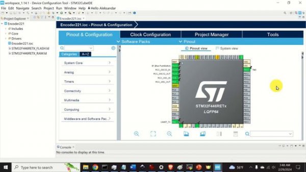 STM32 Tutorial 8: Encoder and Angle Measurements in C - Interface Encoder Using Timers