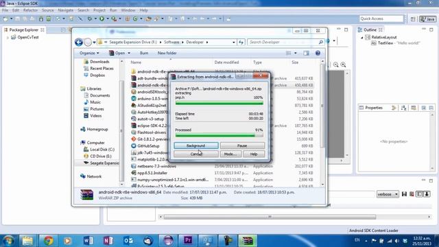 Tron Academy Episode 2: Setting Up Android NDK and OpenCV on Eclipse смотреть онлайн