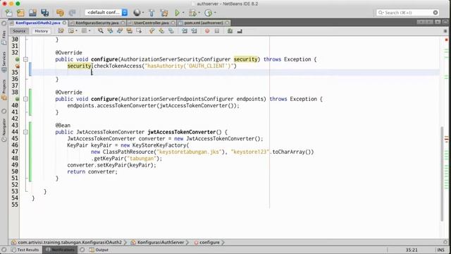 Episode 23 - setup jwt authserver смотреть онлайн
