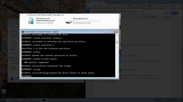 How to Create a Windows 7 USB Boot Disk смотреть онлайн