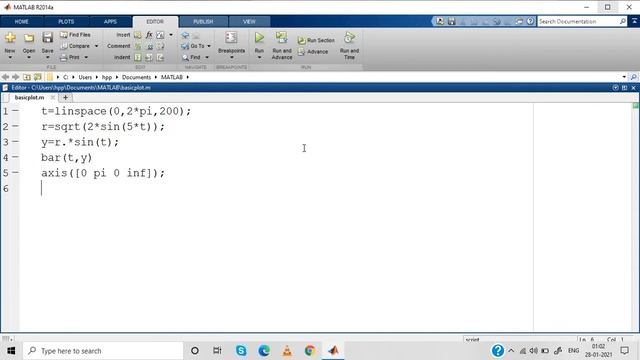 How to do Bar plot and Error plot in MATLAB. смотреть онлайн