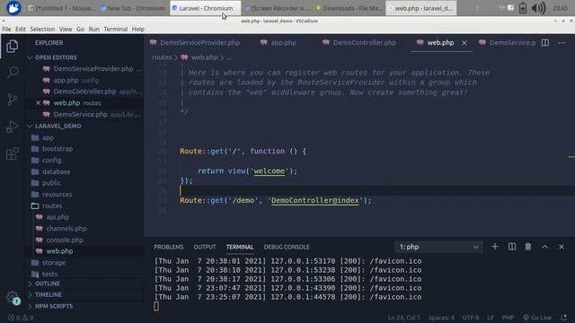 Laravel : Service Provider - [ latest 2021 ] #laravel смотреть онлайн