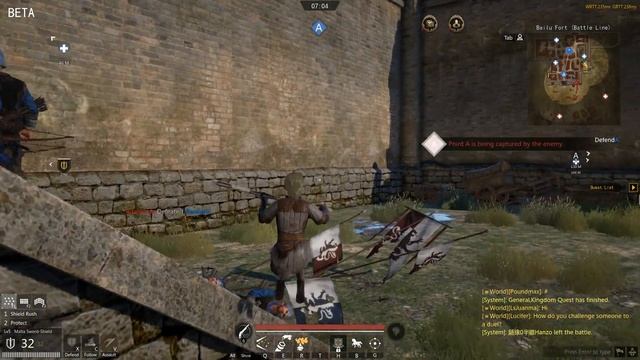 Conqueror's Blade 战意 - European X Test Multi-line Siege Battle Castle Defense Musket Gameplay смотреть онлайн