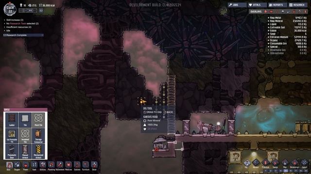 Oxygen Not Included # 04 - Качаем газ и очищаем воздух смотреть онлайн