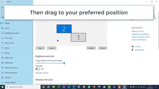 Keyboard shortcuts- Moving windows between laptop display and monitor on Windows 10 presented by 1U смотреть онлайн