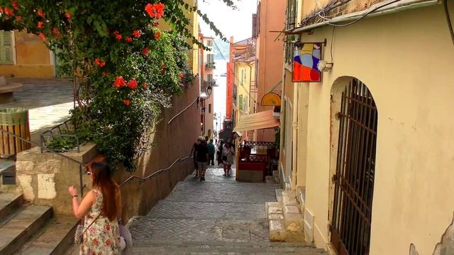 VILLEFRANCHE sur MER - Cote D'Azur - France (4K) смотреть онлайн