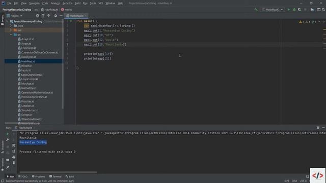 23-Kotlin HashMap in Hassaniya هاش ماب بالحسانية смотреть онлайн