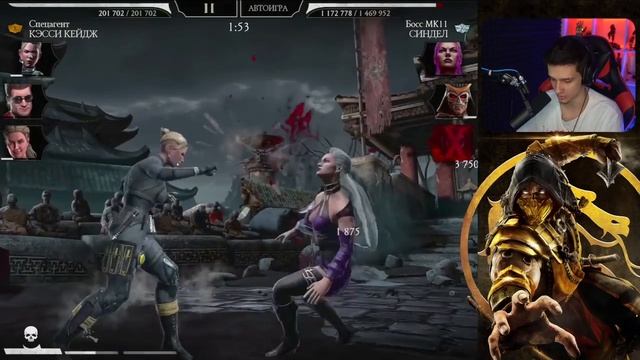 100 БОЙ В ФАТАЛЬНОЙ БАШНЕ ТЕМНОЙ КОРОЛЕВЫ Mortal Kombat Mobile смотреть онлайн