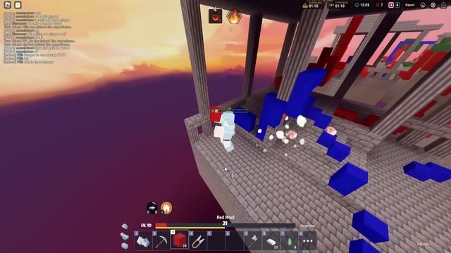 Hitting TOP 1 NIGHTMARE 1900 rp (Roblox Bedwars) смотреть онлайн