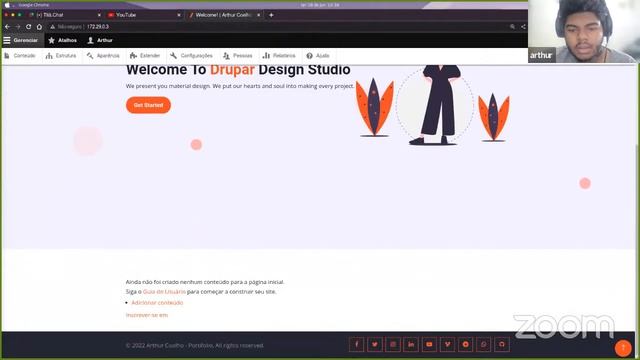Aula Titãs - 28/06/2022 Tira duvidas e apresentação TCC Drupal смотреть онлайн