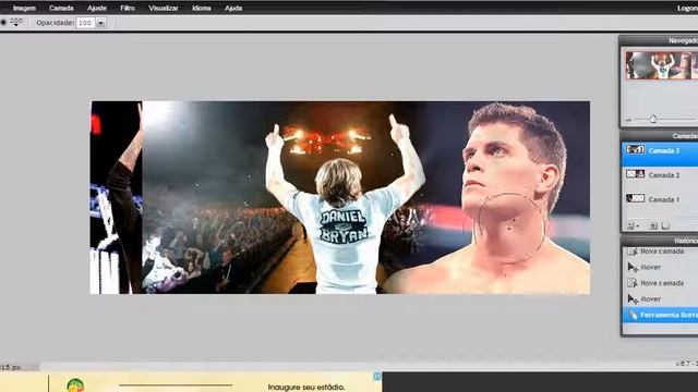 Como fazer capa no Photoshop online смотреть онлайн