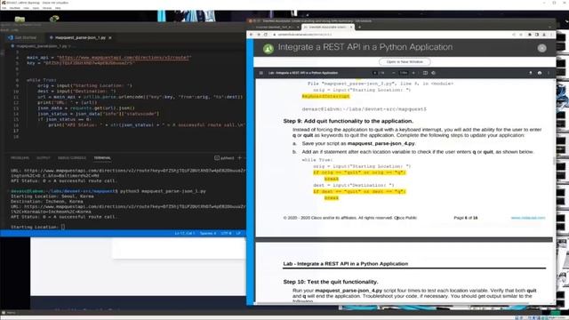 DevNet Lab 4 9 2 смотреть онлайн