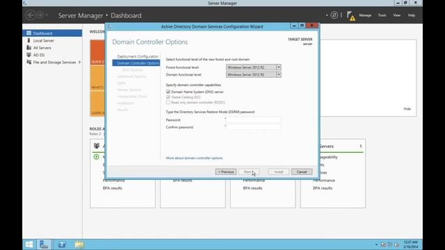 2. Active Directory და DNS--ის დაყენება Windows Server 2012 R2 смотреть онлайн