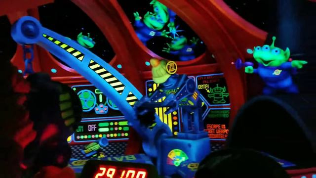Buzz Lightyear's Space Ranger Spin Magic Kingdom Disney World HD смотреть онлайн