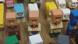 Обзор на коллекцию фигурок Лего Майнкрафт.