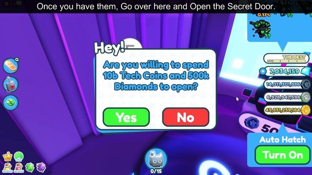 How to UNLOCK "THE BACKROOM" (Secret Door) + GET ACHIEVEMENT & HACKER EGG PETS in PET SIMULATOR X! смотреть онлайн