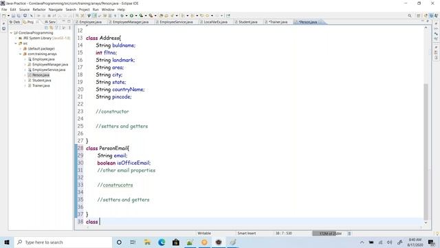 #VcodeAcademy | Has A Relationship in Java class room video in simple way смотреть онлайн