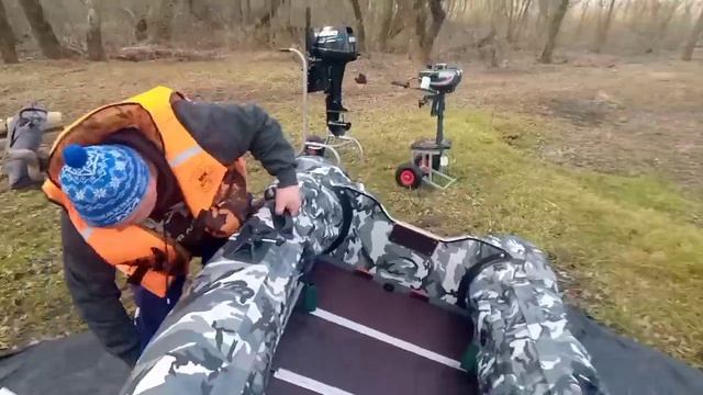 быстрая лодка для выхода на глиссер! балоны42,размер 3.30.собираем поайольное дно!Полы в лодку! смотреть онлайн