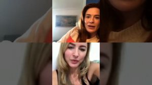 Bridget Regan and Tabrett Bethell live Instagram stream April 5 2020