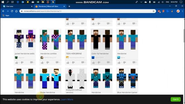 How to change Minecraft skin on Java Edition 1.15.1 смотреть онлайн