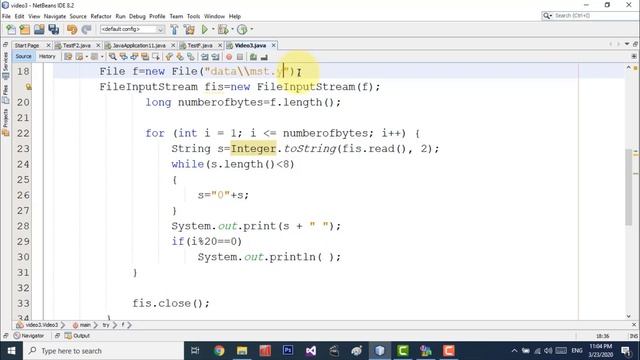 #04 Learn Java- File lnput and Output Stream class Part 3 смотреть онлайн