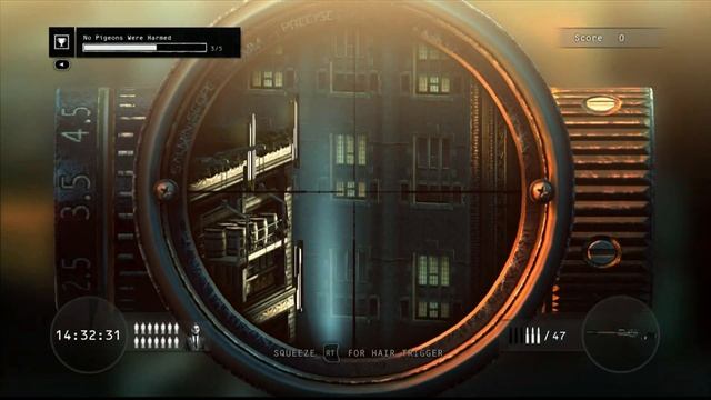 Hitman Sniper Challenge: No Pigeons Were Harmed Achievement смотреть онлайн