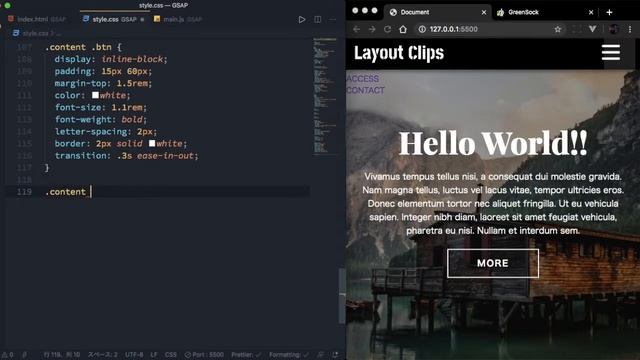 HTML&CSS Hamburger Menu Design Tutorial | using GSAP смотреть онлайн