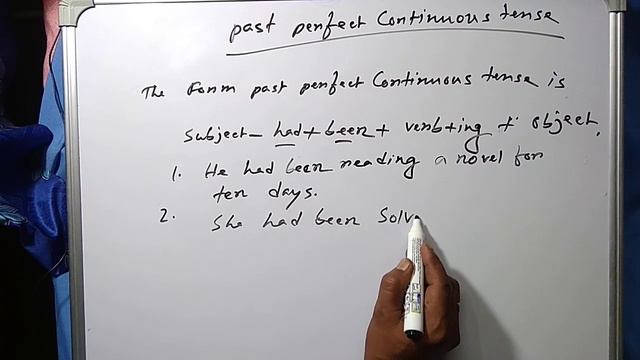HOW TO MAKE PAST PERFECT CONTINUOUS TENSE? смотреть онлайн