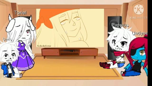 Undertale reagindo a My R(versão humanos caídos)parte 2 reagindo a memes смотреть онлайн