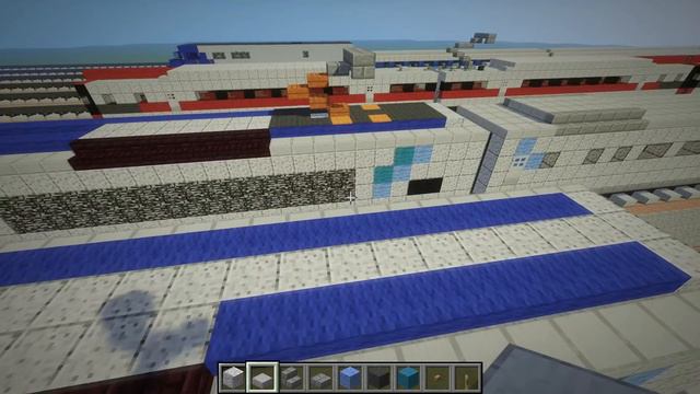 Minecraft Amtrak Acela Express Train Tutorial смотреть онлайн