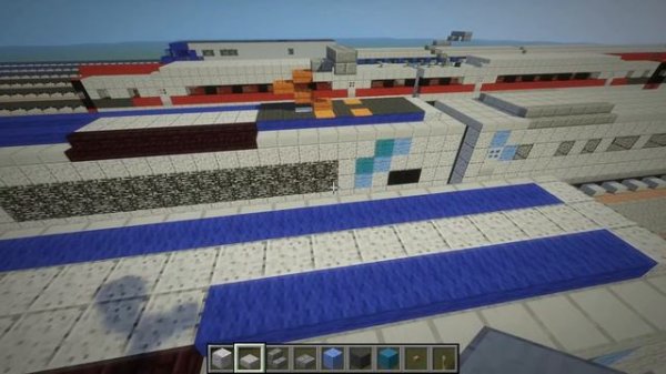 Minecraft Amtrak Acela Express Train Tutorial