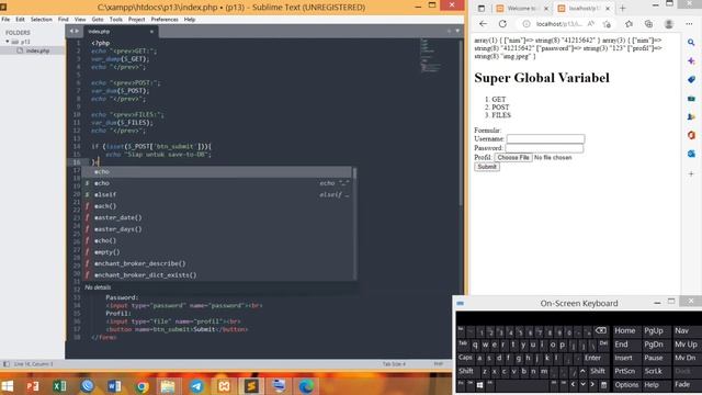 Pweb 13 || PHP File Upload смотреть онлайн