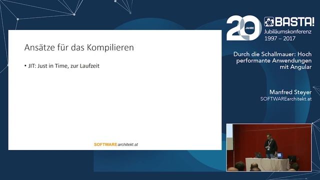 Hochperformante Anwendungen mit Angular: Ab durch die Schallmauer! смотреть онлайн