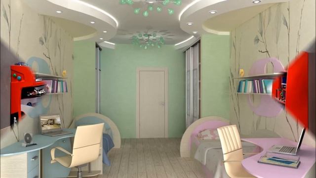 Дизайн детской комнаты для мальчика. смотреть онлайн