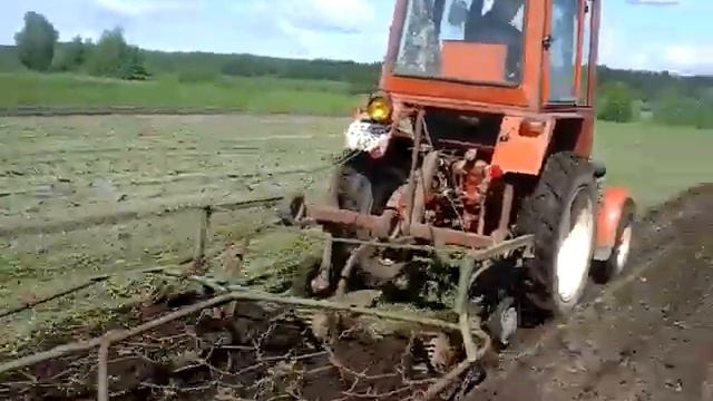 трактор т 25 с окучником смотреть онлайн