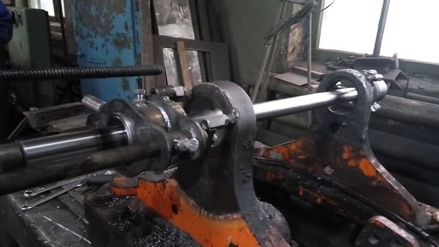 Расточка посадочных мест каретки экскаватора смотреть онлайн