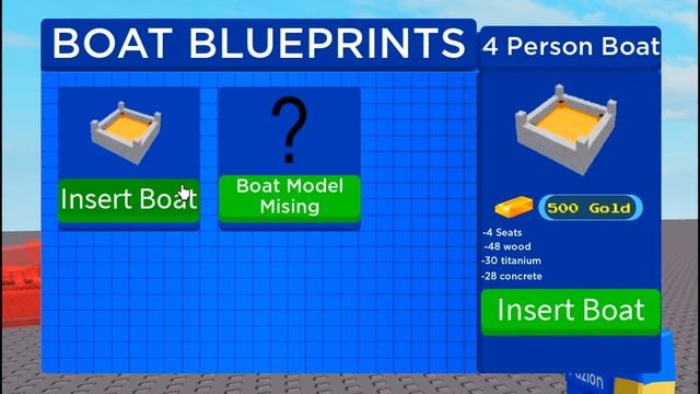 Using the BLUEPRINT TOOL Prototype!! | Build a boat for treasure ROBLOX смотреть онлайн