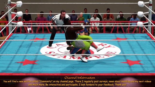 Koko B. Ware VS. Ultimo Dragon | 2K19 Gameplay | Community Wish смотреть онлайн