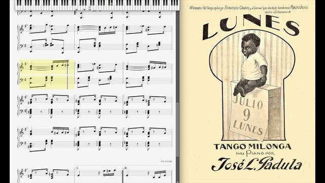 Lunes 9 de Julio - José Padula (Tango Argentino 1900-1930) смотреть онлайн