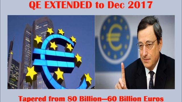 ECB Extends QE but Tapers it – Gold prices rise in Euro terms смотреть онлайн