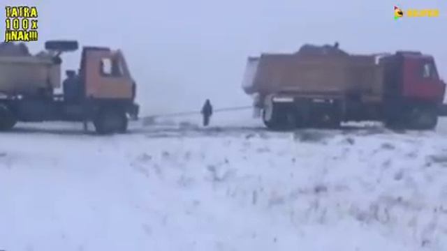 TATRA 148 A TATRA 815 - Jak Zvládají Krutou, Ruskou Zimu?