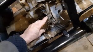 Минитрактор. Рулевая рейка от оки.