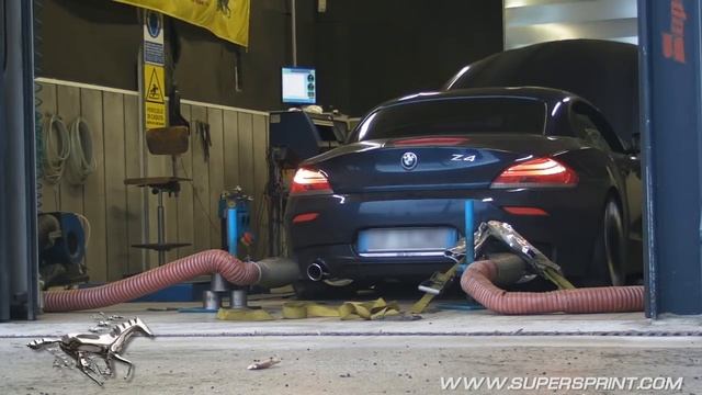 BMW Z4 E89 35is SDrive SOUND With Supersprint Sport Exhaust