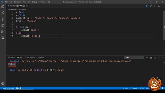 24. Python Essentials: Boolean Operators in Python: Logical Operations for Effective Decision Makin смотреть онлайн